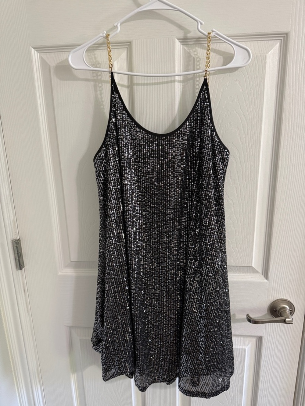 Mini sequin dress - xl